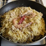 taglierini di pesce e limone