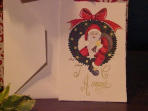 biglietti ad hoc realizzati dall'artista calligrafa Rhae